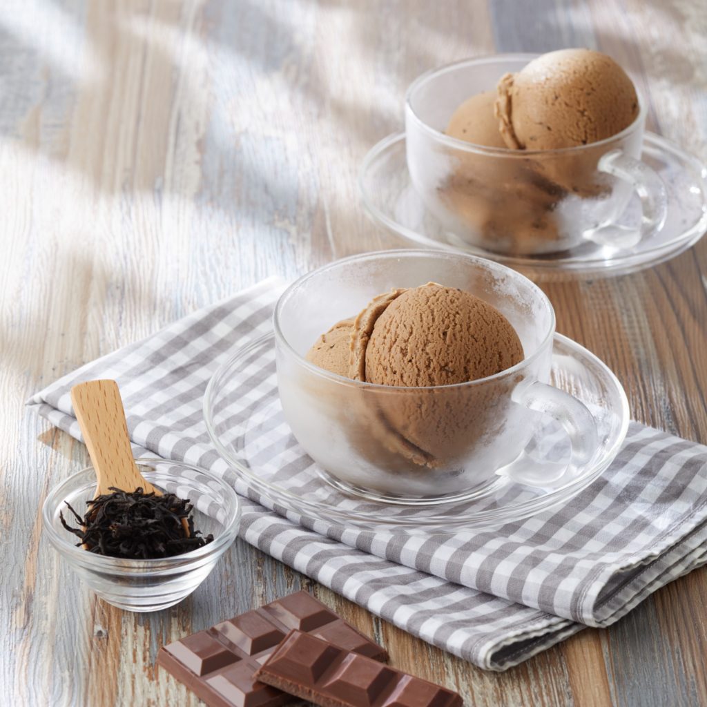 台湾無印良品のアイスクリーム・イタリアンジェラート・ほうじ茶味